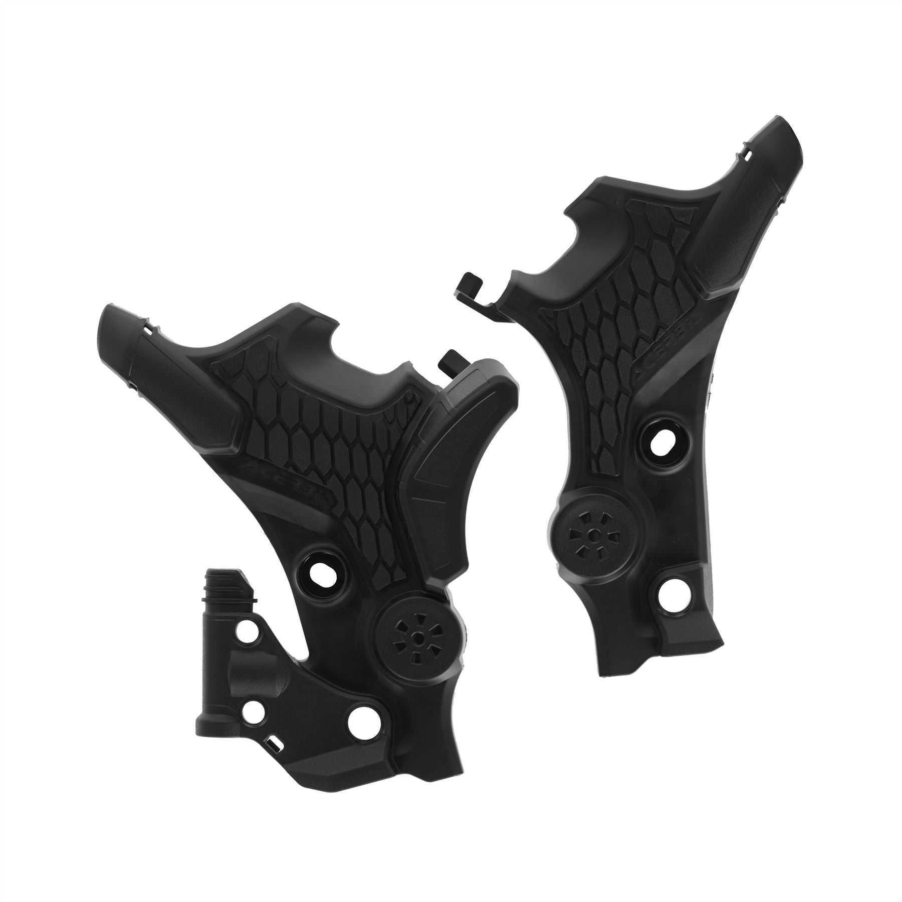 Acerbis X-Grip Frame Protector Guards Black For Honda TRANSALP XL750 2023-2024